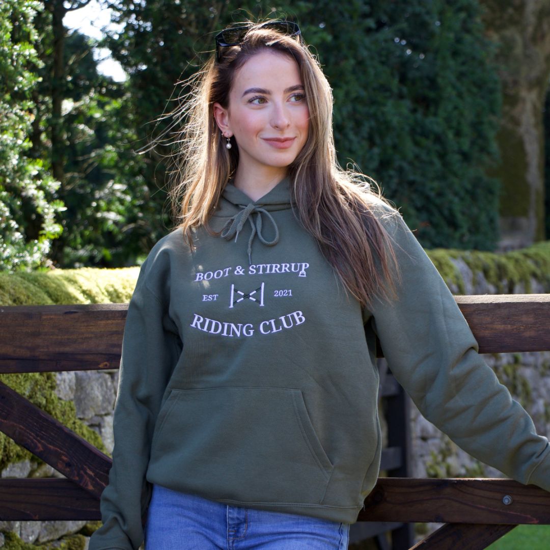 Unisex Riding Club Hoodie - Meadow