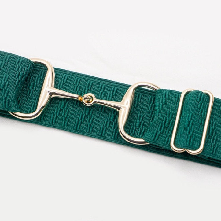 Jade Dante Gold Snaffle Elastic Belt