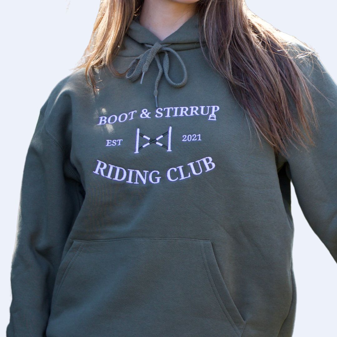 Unisex Riding Club Hoodie - Meadow