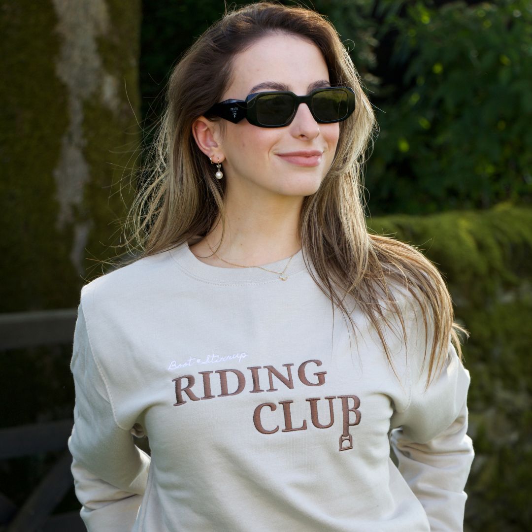 Unisex Riding Club Jumper - Sand
